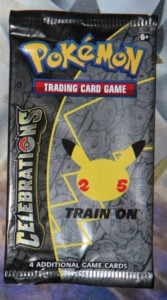Pokemon Celebrations Booster Pack Sealed – Unsearched/Unweighed