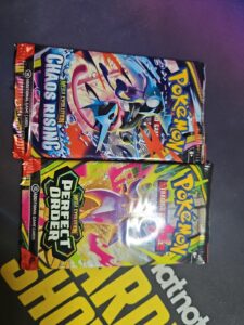 Pokemon Chaos Rising Mega Evolution Booster Pack NEW SEALED X2 Packs