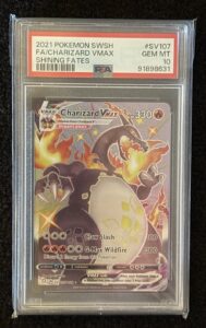 Pokemon Charizard VMAX Shining Fates SV107/SV122 PSA 10