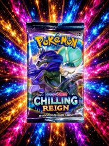Pokemon Chilling Reign Factory Sealed Booster Pack 1 Pack