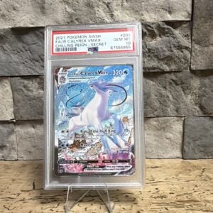Pokemon Chilling Reign Ice Rider Calyrex VMAX Alt Art Secret Holo 203/198 PSA 10