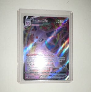 Pokemon Company Espeon VMAX 065/203 Evolving Skies Ultra Rare Full Art Holo ENG