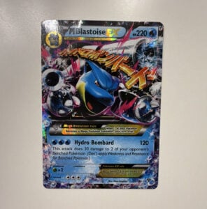 Pokemon Company M Blastoise EX 30/146 XY Full Art Holo Ultra Rare English