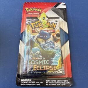 Pokemon Cosmic Eclipse & Chilling Reign 2 Booster pack Blister w/ pin – Sealed