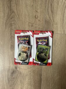 Pokémon Destined Rivals Checklane Blister Booster Pack – Eevee + Garude – Sealed