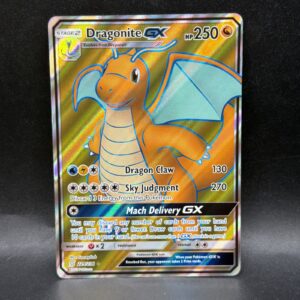 Pokemon Dragonite GX Full Art Card 229/236 Unified Minds