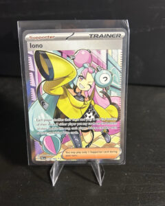 Pokemon Iono 254/193 Ultra Rare Holo Full Art Trainer – Paldea Evolved ENG