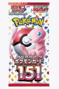 Pokemon Japanese 151 Booster Pack SV2a Sealed Scarlet & Violet Mew 151
