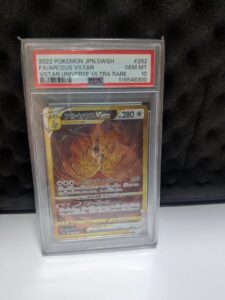 Pokemon Japanese Arceus VSTAR UR PSA 10 Gem Mint s12a 262/172 #f54c