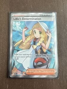 Pokemon Lillie’s Determination Full Art Trainer Mega Evolution Card 169/132