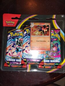 Pokemon Mega Evolution Chaos Rising – Charmeleon Sealed 3-Pack Booster Blister