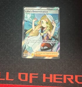 Pokemon Mega Evolution Lillie’s Determination 169/132 Full Art Trainer NM