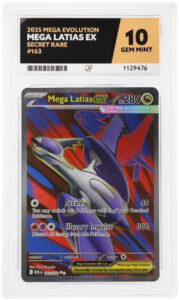 Pokemon Mega Latias ex 163/132 – Mega Evolution Full Art Secret ACE 10 GEM MINT