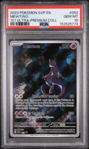 Pokemon Mewtwo SVP 052 PSA 10 Gem Mint 151 Ultra Premium Collection Promo