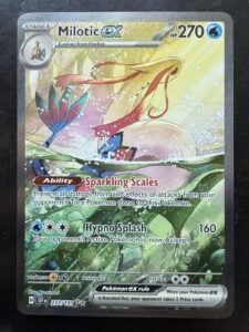 Pokemon Milotic ex Special Illustration Rare Full Art Holo 237/191 (NM)