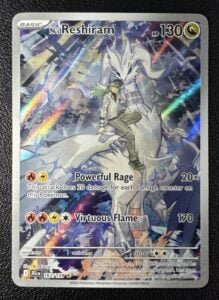 Pokemon: N’s Reshiram Illustration Rare IR Full Art Holo 167/159 Journey