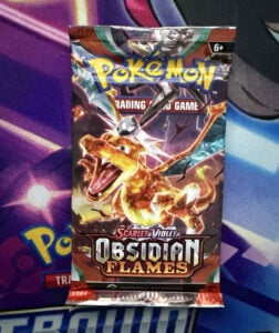 Pokemon Obsidian Flames Booster Pack (1) 10 Cards English Charizard