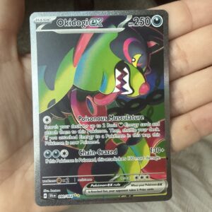 Pokémon Okidogi EX Full Art Special Illustration Rare 090/064 HP250 Holo English