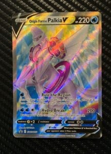 Pokémon Origin Forme Palkia V Black Star Promo Full Art Holo SWSH253 HP220 Card