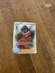 Pokemon Peony Full Art Holo Card 197/198 SWSH06: Chilling Reign