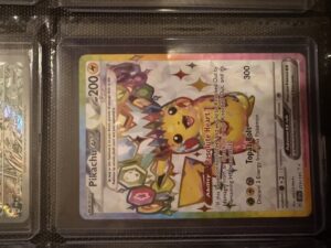 Pokémon Pikachu ex 219/191 Surging Sparks Ultra Rare Full Art Holo