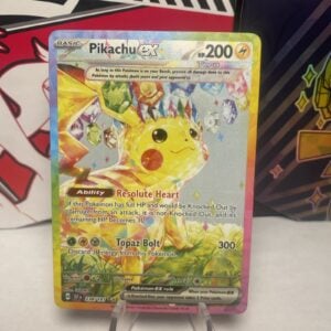 Pokémon Pikachu ex Sv08 Surging Sparks 238/191 SIR Holo Full Art