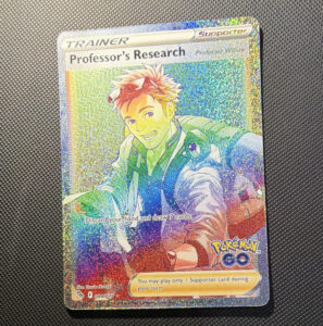 Pokémon Professor’s Research 084/078 Trainer Full Art Secret Rare GO Holo Engli…
