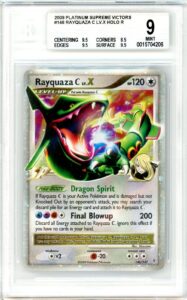 Pokemon Rayquaza C LV. X #146 Supreme Victors BGS 9 Mint QUAD 9.5 Subs