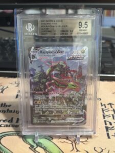 Pokemon Rayquaza VMAX Evolving Skies Alternative Art Secret Rare BGS 9.5