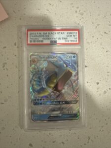 Pokemon SM Hidden Fates Gyarados GX 16/68 Ultra Rare Holo Foil PSA 10 GEM MINT