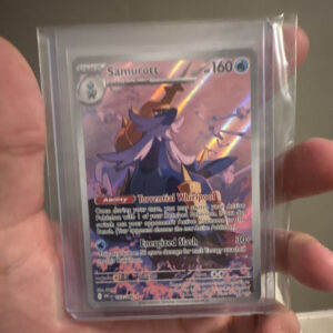 Pokémon Samurott 107/086 Sv: White Flare Illustration Rare Holo English 160HP