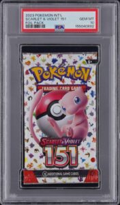 Pokémon Scarlet & Violet 151 SEALED Booster Pack – PSA 10