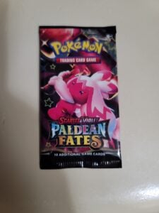Pokemon Scarlet & Violet Paldean Fates Booster pack