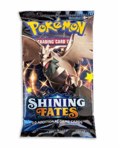 Pokemon Shining Fates Booster Pack Sealed 10 Additional Game Cards Corviknight