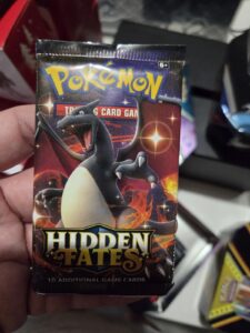 Pokemon Sun & Moon English Hidden Fates Booster Pack Sealed Random Art