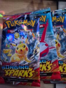 Pokemon Surging Sparks Booster pack