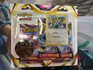 Pokemon – Sword & Shield “Lost Origin” Sealed Booster 3-Pack X1