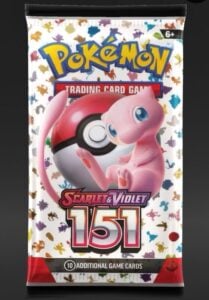 Pokémon TCG 151 English Scarlet & Violet Sealed Booster Pack Brand New Mew