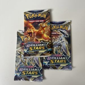 Pokemon TCG Brilliant Stars Sealed Booster Pack x1 (Random Artwork)(3 available)