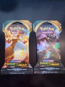 Pokemon TCG: Darkness Ablaze Sleeved Booster Pack. SEALED NEW