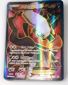 Pokemon TCG Darkrai EX 118/122 Breakpoint Holo Full Art Ultra Rare 180 HP