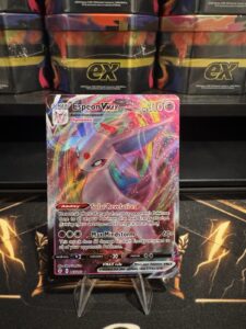 Pokémon TCG Espeon VMAX Full Art Holo SWSH07: Evolving Skies 065/203 Ultra Rare