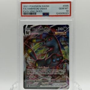 Pokemon TCG Evolving Skies Umbreon VMAX #095/203 Full Art PSA 10 GEM MT