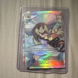 Pokémon TCG Lillie Trainer Ultra Rare Full Art Holo 147/149 SM Base English