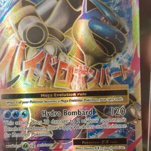 Pokemon TCG M Blastoise EX 102/108 Evolutions Full Art Holo Ultra Rare 220HP