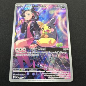 Pokémon TCG Marnie’s Morpeko 206 SVP: Scarlet & Violet Promo Full Art Holo