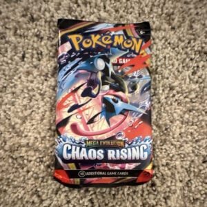 Pokémon TCG Mega Evolution Chaos Rising Booster Pack 10 Cards English Greninja