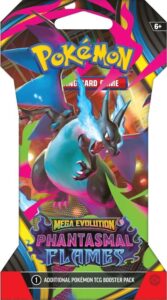 Pokemon TCG: Mega Evolution Phantasmal Flames Booster Pack – 10 Cards