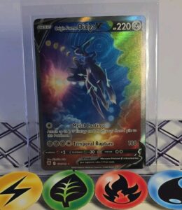 Pokémon TCG Origin Forme Dialga V 177/189 Astral Radiance Alt Full Art 2022 NM