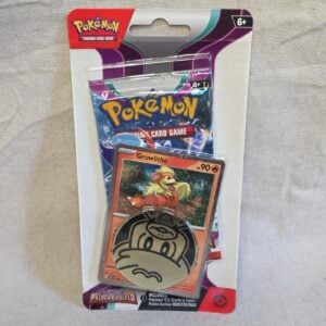 Pokémon TCG Paldea Evolved Blister Pack Growlithe Promo Coin Booster 10 Cards 6+